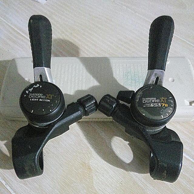 Shimano deore xt thumb shifters sales