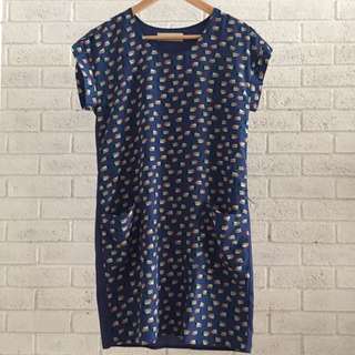 dress fish printed