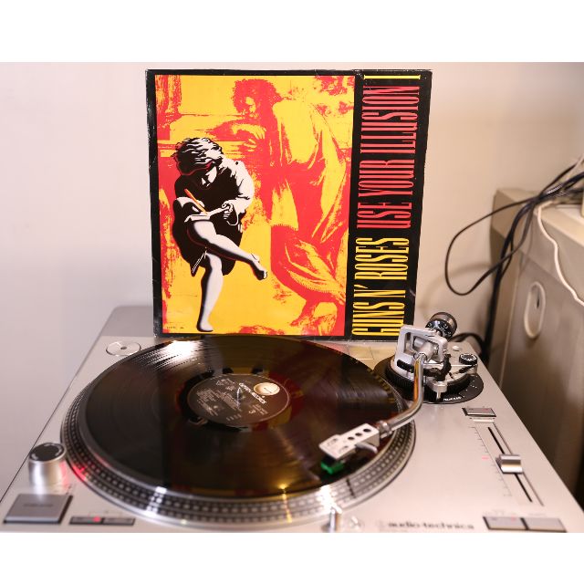 1991 Guns N Roses Use Your Illusion 1 Original First Pressed Double 12 Album Lpblack Vinly