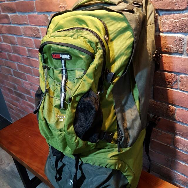 Black wolf 90l backpack discount