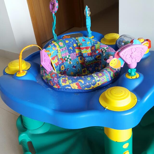 Blue exersaucer deals