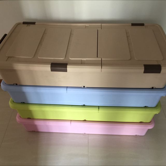 extra long storage tote