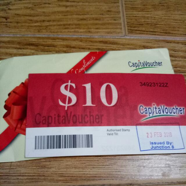 Capital Mall Vouchers, Tickets & Vouchers, Vouchers on Carousell