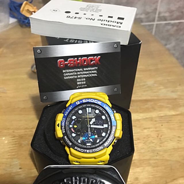 G shock sale gulfmaster yellow