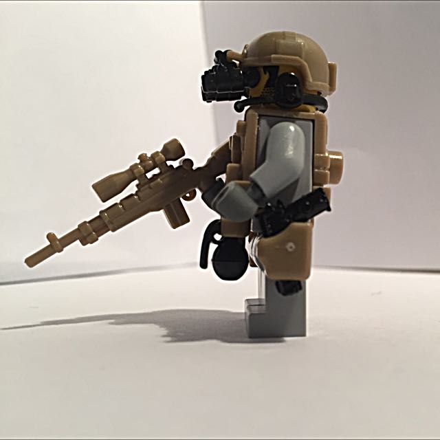Custom LEGO Army Minifigure