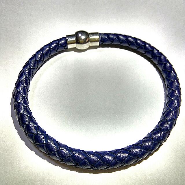 Dark blue Braided Bracelet Men s Fashion Watches Accessories Jewelry on Carousell