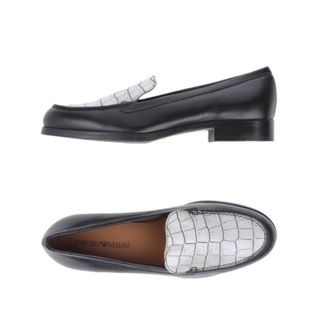 Emporio Armani Loafers, Women's Fashion, Footwear, Loafers on Carousell