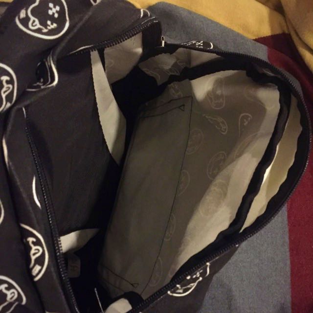 GRUNGE VANS OFF THE WALL Bag Backpack School Smiley Cute Women s
