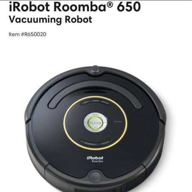 Irobot Roomba 650 Robot.Irobot Roomba 650 Robot Vacuum For Sale Home Appliances On Carousell