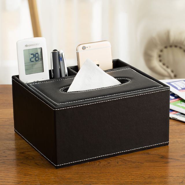 tissue box organizer