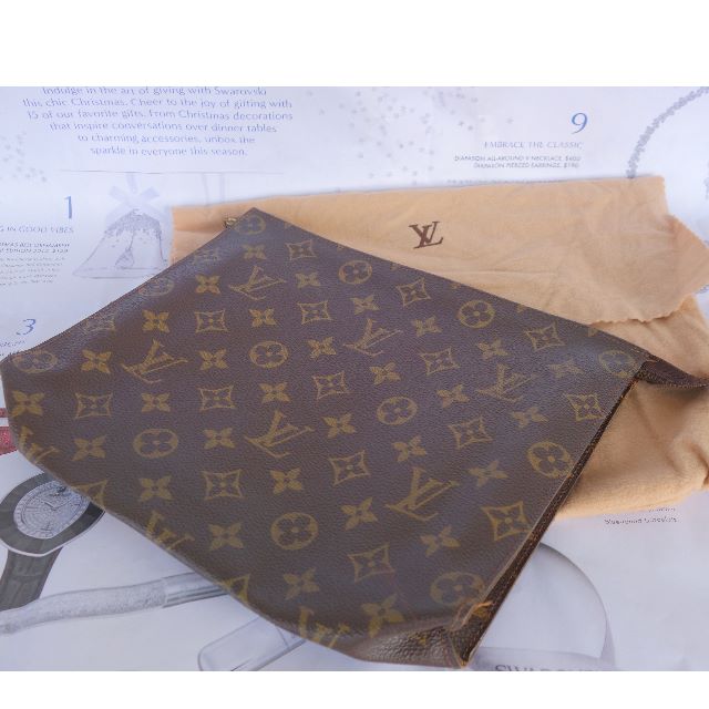 Louis Vuitton Designer Vintage Monogram Toilette Pouch 26 Made in Fran –  Black Market Clothing