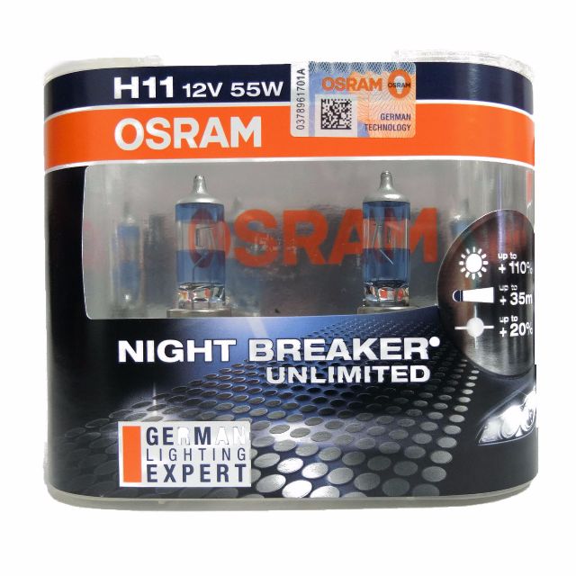 Osram Nightbreaker Unlimited H11 Halogen Bulb Car Accessories On Carousell