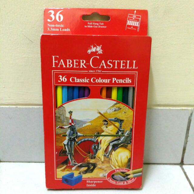 Pensil Warna Faber Castell 36 Books Stationery Stationery On