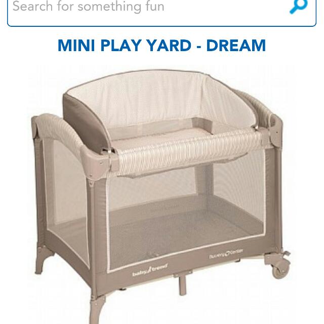 mini play yard