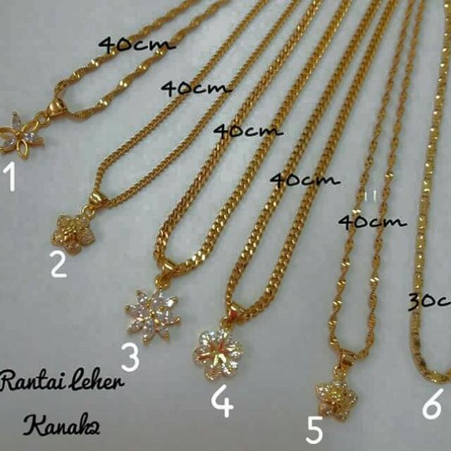 Rantai Leher Kanak Kanak Babies Kids Others On Carousell