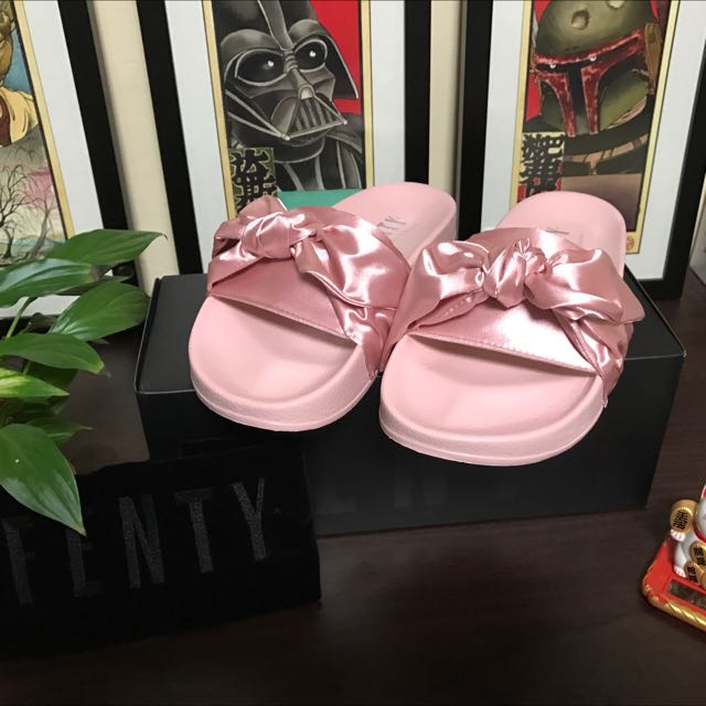 Fenty x best sale puma slides pink