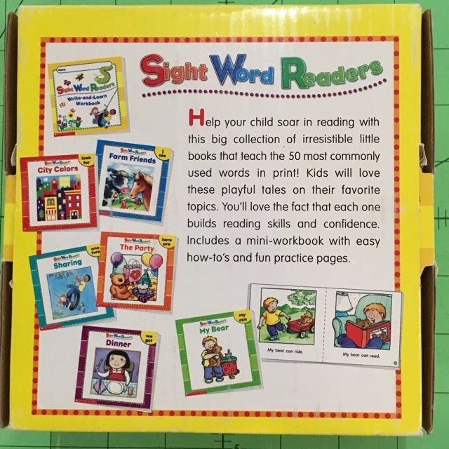 Sight Word Readers Parent Pack Learning The First 50 Sight Words