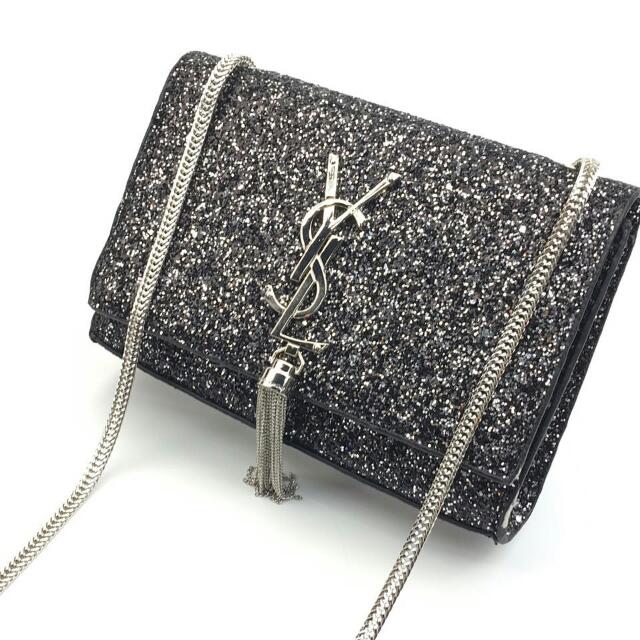 ysl rhinestone bag