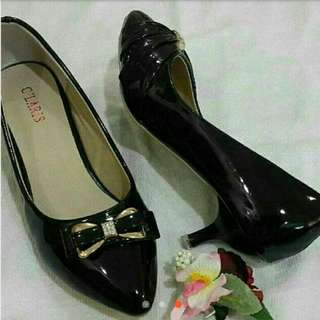 Claris Import Size 39 & 40 Heels 5cm Kokoh Anti Slip. Sale Maret!!