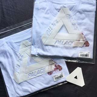 Palace Skateboards Skeledon White T-Shirt SMALL