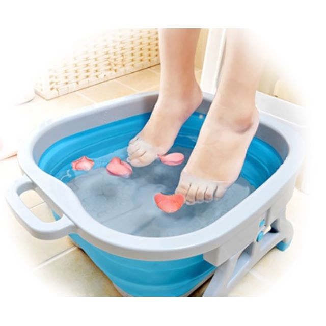 Collapsible Silicone Foot Tub Brand New 1490154141 8a480b09 