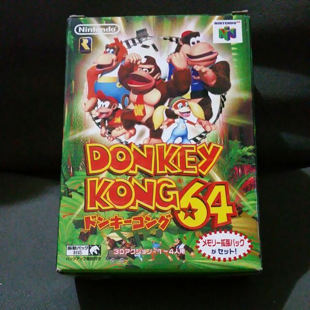 donkey kong n64 price