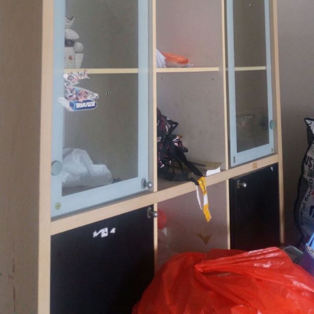 Glass Cabinet Close To Hdb Ceiling Height Furniture Shelves