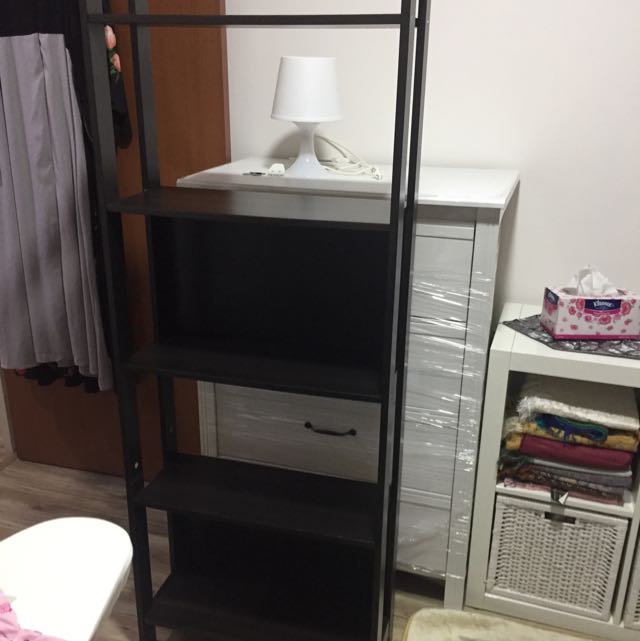Ikea Laiva Bookcase Shelves Black Brown Furniture Ikea Laiva Bookcase Shelves Black Brown Furniture Drawers On Carou