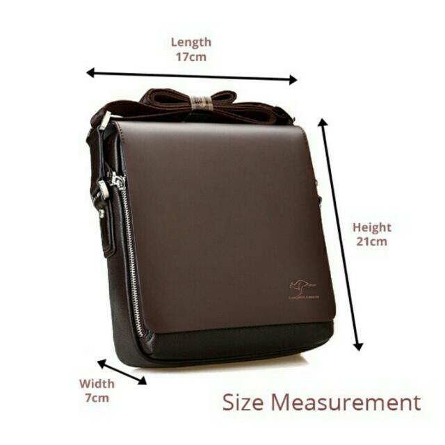 Kangaroo Kingdom Sling Messenger Bag Men s Fashion Bags Sling Bags on Carousell