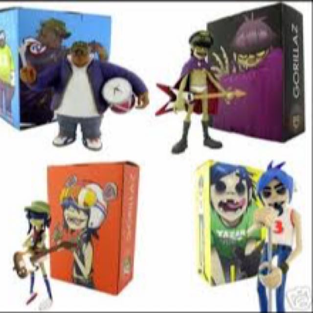 gorillaz toys kidrobot