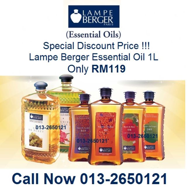 Lampe Berger Oil 1 Litre Mint Sale !!! Huge Save Only RM119, Everything