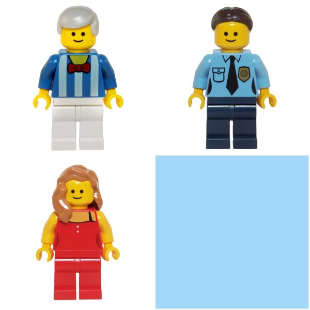 Lego detective on sale office minifigures