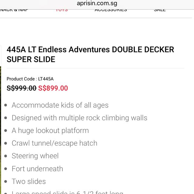 Little tikes endless adventures hot sale double decker super slide