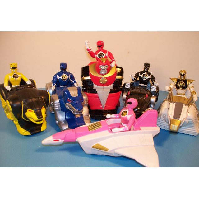 Mcdonalds power online rangers toys