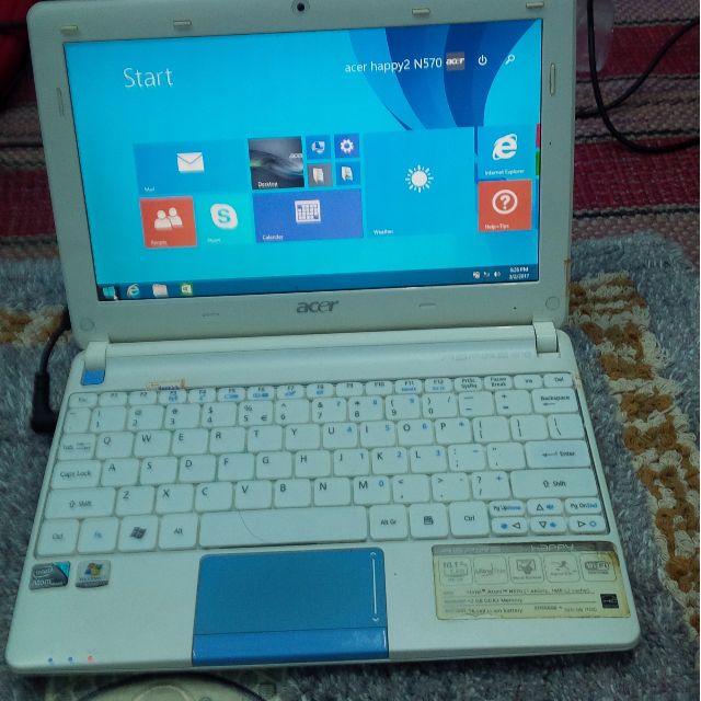 Notebook Acer Aspire One Happy 2 N570 Ddr3 2gb Hdd 320gb Windows 8