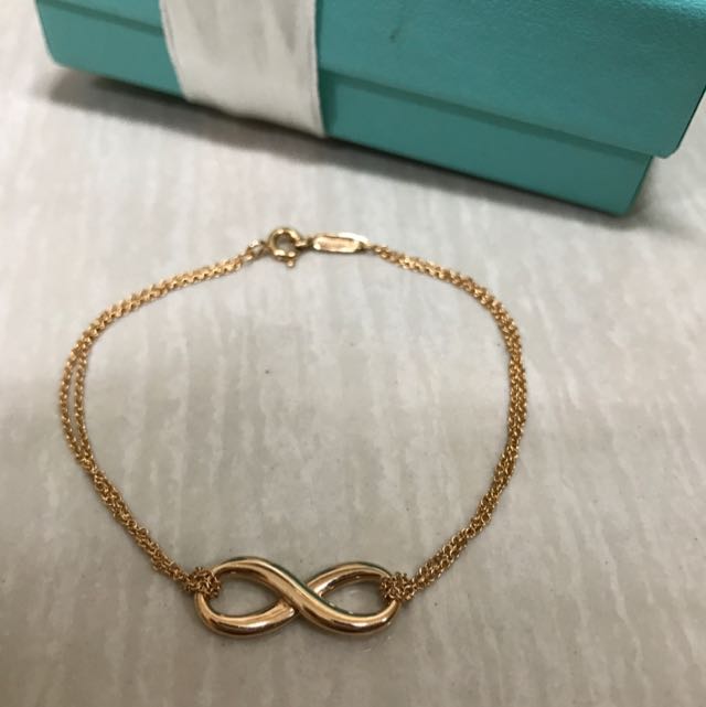 Rose Gold Infinity Bracelet 