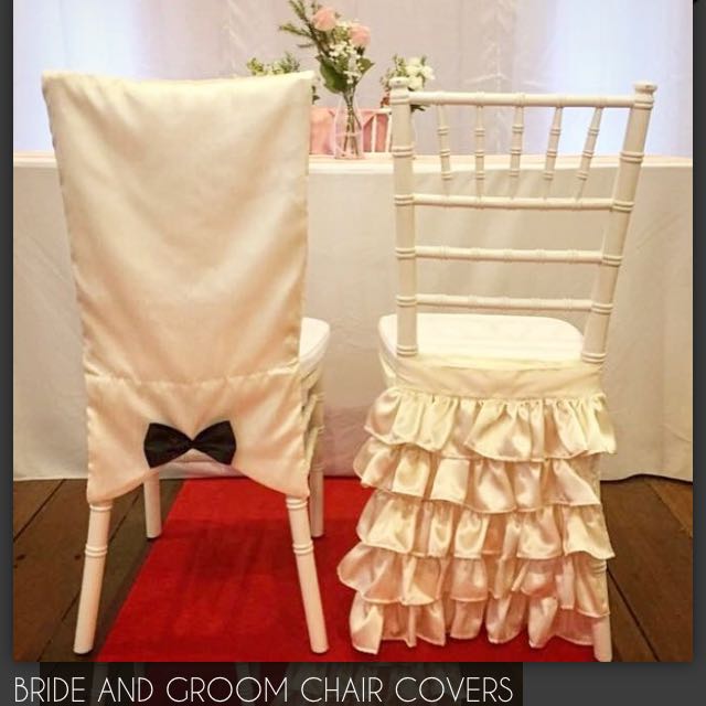 Wedding Bride Groom Chair Covers For Rent Everything Else On