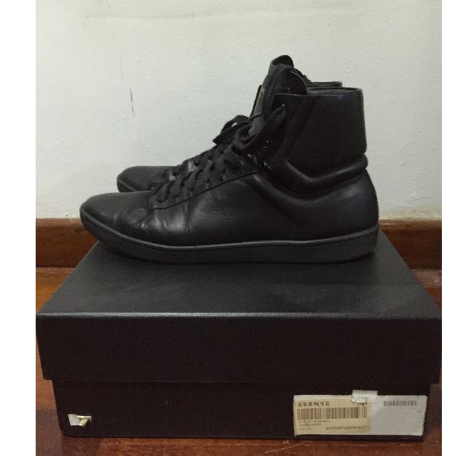saint laurent black high tops