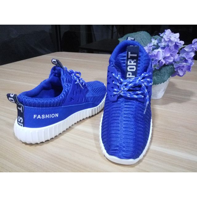 Sepatu Pria Sneakers Import Korea Blue Olshop Fashion Olshop Pria On Carousell