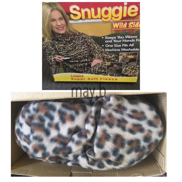 Snuggie In Leopard Print Home Furniture Others on Carousell