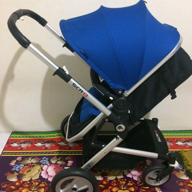 cara pasang stroller sweet cherry