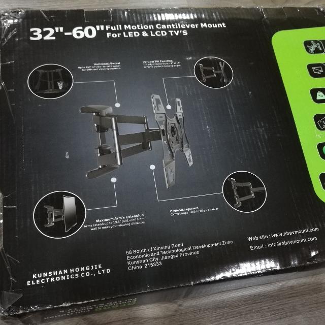 Universal Full Motion TV Wall Mount 3260 Inch, TV & Home Appliances