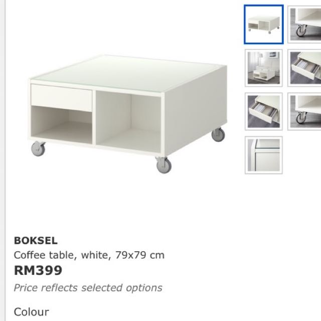 Ikea boksel coffee deals table