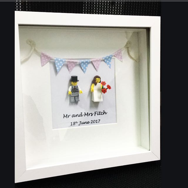 lego picture frame craft