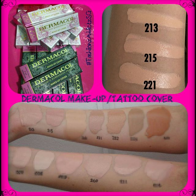 Dermacol Makeup Cover Foundation Review and Swatches