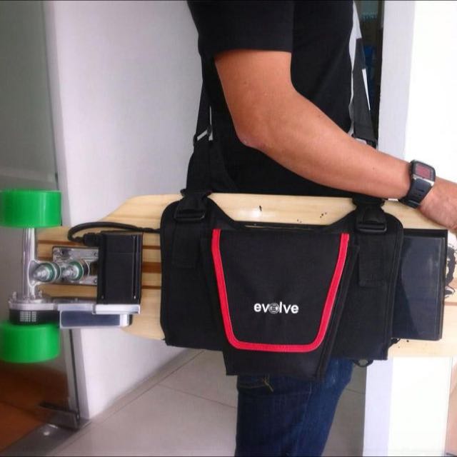 Evolve Skateboard Sling Bag Sports Equipment PMDs E Scooters E Bikes Other PMDs Parts on Carousell