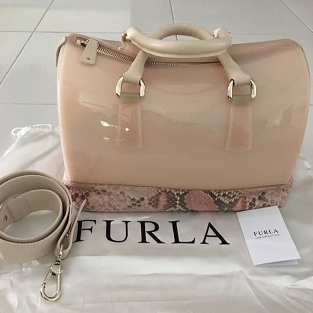 Furla Jelly Bag, Luxury, Bags & Wallets on Carousell