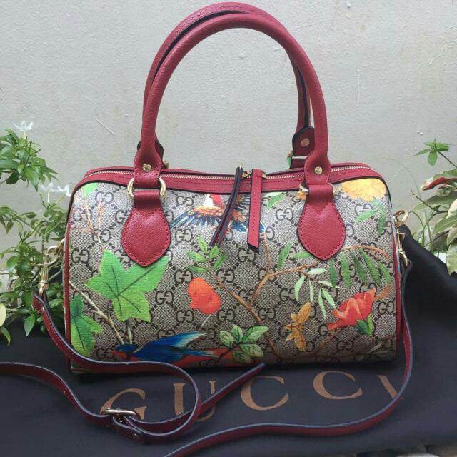 gucci tian boston bag
