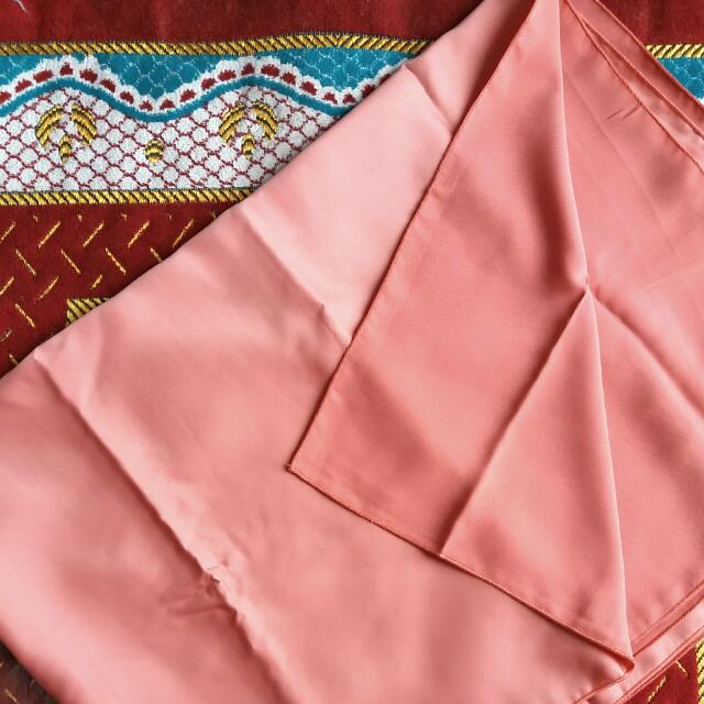 Hijab Pashmina Peach Ukuran Besar 200 X 75 Cm Womens Fashion