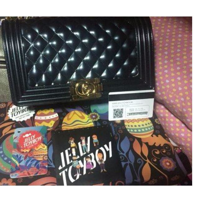Authentic Jelly Toyboy Hongkong Chain Shoulder and Crossbody Bag, Luxury,  Bags & Wallets on Carousell
